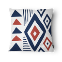 Ver imagem 3 de Kit 3 Capas de Almofada 43x43cm - Étnico - Tecido Veludo 100% Poliéster