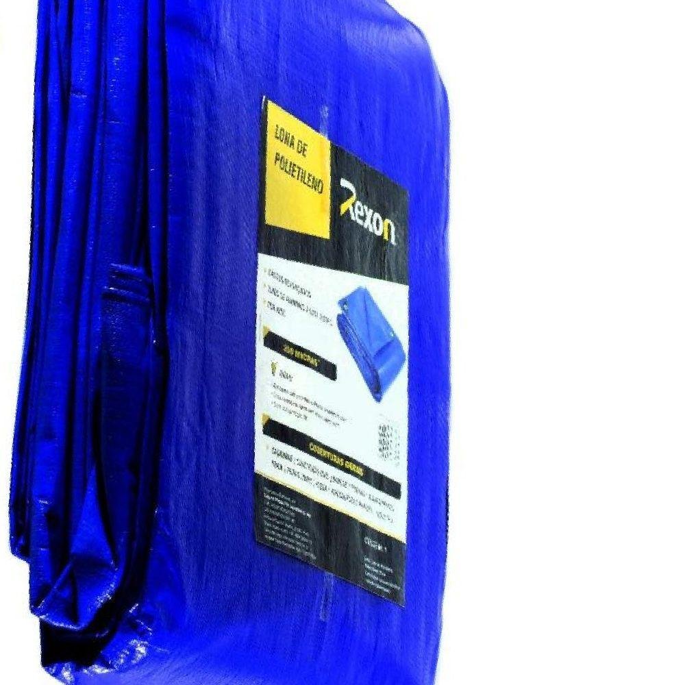 Lona Carreteiro 100 Micras Leve 3 x 8 Metros Azul APM7020008 REXON - 1