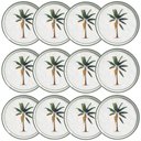 Ver imagem 1 de Conjunto 12 Pratos para Sobremesa Bio Bananê 21,5cm Mesa Pos