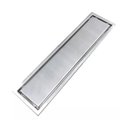 Ver imagem 1 de Ralo Invisivel Linear 40cm Kit 2 Uni Aco Inox Oculto Banheiro Lavabo Anti Inseto Anti Odor Limpeza F