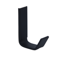 Ver imagem 2 de Cabide Gancho pra Toalha de Banho Rosto Chapa Grossa Preto