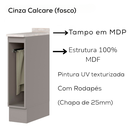 Ver imagem 6 de Bancada e Balcao Gourmet 146 Cm Ce818 Americana Cinza Calcare Henn