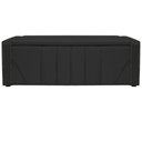 Ver imagem 6 de Calçadeira Baú Solteiro 90 Cm Para Cama Box Corano Preto