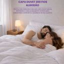 Ver imagem 3 de Capa de Edredom Duvet King, Hotel Algodão 200 Fios, Branca
