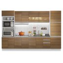 Ver imagem 3 de Armário de Cozinha Completa 330cm Branco/Rustic Olimpia Madesa 02