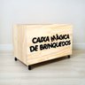 Caixote Organizador de Madeira Caixa Mágica Único - 3