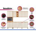 Ver imagem 5 de Kit Cozinha 5 Peças 12 Portas Bless CZ669 Off Linea