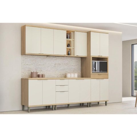 Kit Cozinha 5 Peças 12 Portas Bless CZ669 Off Linea