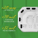 Ver imagem 7 de Spa Quadrado Sumaré Completo com Hidro em Acrílico - 2.20x2.20x0.79 - 220v