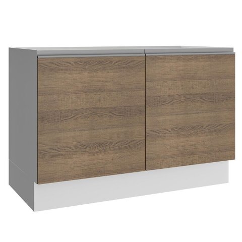 Balcão de Pia Acordes Glamy MDF 2 Portas Rustic Madesa