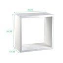 Ver imagem 5 de Nichos Prateleira Decorativa Kit 3 Peça 30x30x10 Cubo Sala Quarto