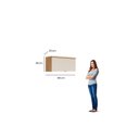 Ver imagem 5 de Aéreo Simples Bless 0,80 Linea Brasil Branco/Jequitibá/Off White Fosco