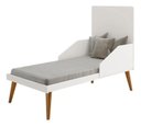 Ver imagem 3 de Berço Reller Mini Cama Americano Isis - 4 Cores.:branco/savana