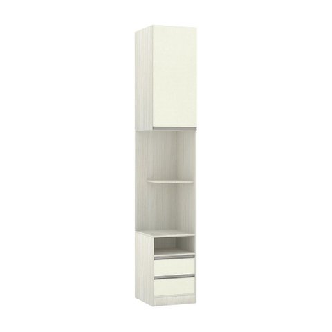Mesa de Cabeceira Direito 1 Porta 2 Gavetas Prime Plus Luciane