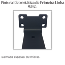 Ver imagem 2 de 3 Suportes 40cm Mão Francesa de Parede para Prateleira Acabamento Moderno Preto