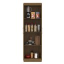 Ver imagem 6 de Armário Multiuso 2 Portas e 3 Prateleiras Internas Macau 170cm - Marrom