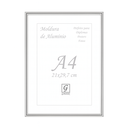 Ver imagem 1 de Moldura Alumínio com Vidro Duplo Padrão A4 21x30 Certificado