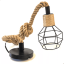 Ver imagem 5 de Pendente Luminária Lustre Cargo E27 Estilo Industrial com Toque Rústico