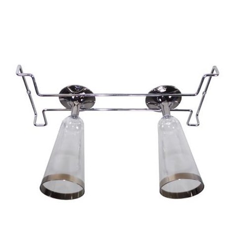 Porta Taças Reto 4350 298x30x115mm Cromado Jomer 01 Unidade