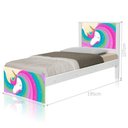 Ver imagem 2 de Cama Juvenil Menina Unicórnio 3 Opções - Violeta