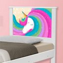 Ver imagem 4 de Cama Juvenil Menina Unicórnio 3 Opções - Violeta
