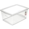 4 Caixas Plásticas 60l Organizadoras com Tampa My Closet Ordene Empilháveis - 5