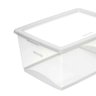 4 Caixas Plásticas 60l Organizadoras com Tampa My Closet Ordene Empilháveis - 3