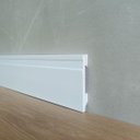 Ver imagem 4 de Rodape 10cm Poliestireno Frisado Branco - 2,4 Metros