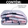 Edredom Casal Antialérgico Dupla Face Estampado 235x190cm BF Colchões - 2