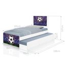 Ver imagem 2 de Bi Cama Juvenil Zap com Cabeceira Futebol Estádio