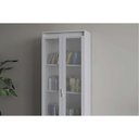 Ver imagem 6 de Cristaleira de Cozinha Me-4189 C/ 2 Portas de Vidro e 3 Prateleiras Preto - Tecno Mobili