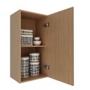 Ver imagem 3 de Armário Aéreo para Cozinha 40cm 1 Porta Freijó Cz3118