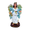 Ver imagem 5 de Kit Altar Porta Vela Escultura Anjo da Guarda - Selecione:anjo da Guarda Azul