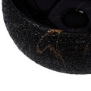 Ver imagem 5 de Cuba Pia Cerâmica Apoio Banheiro Lavabo Redonda 39x39cm Luxo - Preto