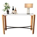 Ver imagem 2 de Aparador Cantinho Do Café Decoração Austria Pés Em Madeira - Branco