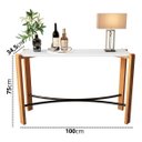 Ver imagem 3 de Aparador Cantinho Do Café Decoração Austria Pés Em Madeira - Branco