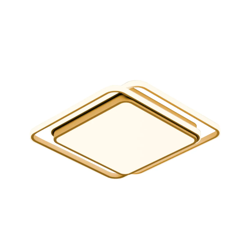 Plafon Hoop 58w 3000k Dourado