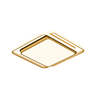 Plafon Hoop 58w 3000k Dourado - 1