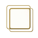 Ver imagem 2 de Plafon Hoop 58w 3000k Dourado