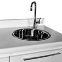 Ver imagem 6 de Cor Prata Cuba de Aço Inox 304 - Tamanho 30x15cm