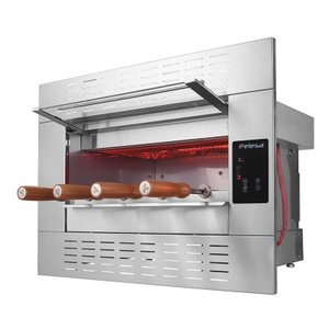 Churrasqueira Eletrica Felesa 220 V - Touch com 4 Espetos
