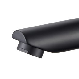 Torneira Banheiro Bica Baixa Metal Inox Mesa Preta Nox18b Doan - 3