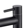 Torneira Banheiro Bica Baixa Metal Inox Mesa Preta Nox18b Doan - 2