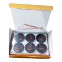 Ver imagem 3 de Kit 2 Incenso Defumador Hindu Copo Goloka Resina Palo Santo