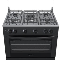 FOGAO 5 BOCAS VENAX GAUDI GIII PRETO FOSCO GAS GLP - 2