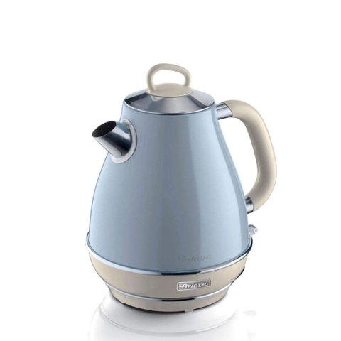 Chaleira Elétrica Ariete Vintage 1,7L 1500W Azul 110V - Modelo 2869 Retrô
