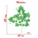 Ver imagem 5 de 12 Ramos Decoração Arranjo Uva Artificial Planta Decorativa Plástico 5 Galhos Cada 65cm