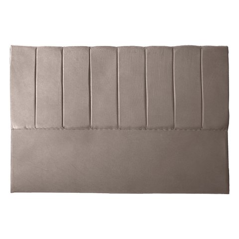 Cabeceira Casal Estofada para Cama Box Dália Suede Capuccino
