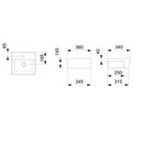 Ver imagem 4 de Cuba de Semiencaixe 34cm x 36cm Optica CQ36 BR