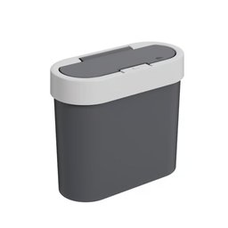 Lixeira Automática 2.8 Litros Cinza 17003/0832 - Coza - 1